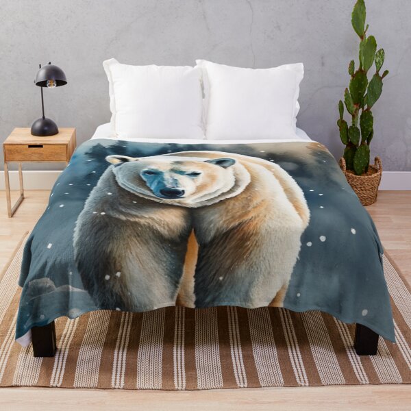 Item preview, Resting Polar Bear on Snow designed and sold by Gustavo Navarro.