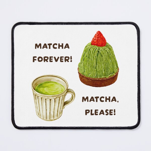 Item preview, Matcha Forever Cute Dessert Collection designed and sold by mmkn.art.