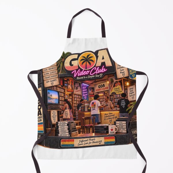 Item preview, Goa Video Club — Rewind to a Simpler Time designed and sold by Goanheartprints.