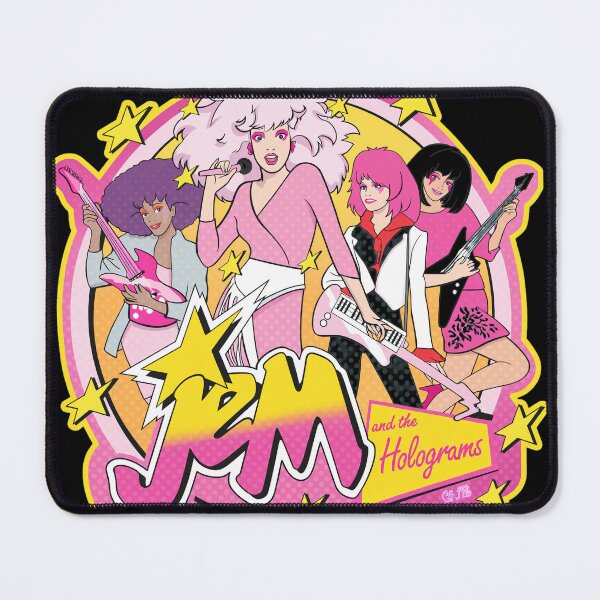 Item preview, Jem And The Holograms 80s Cartoon Music Band designed and sold by ANTHONJACKSOA.