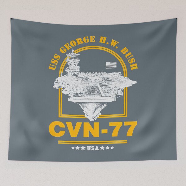 Item preview, Cvn-77 Uss George designed and sold by WebsterBouchard.