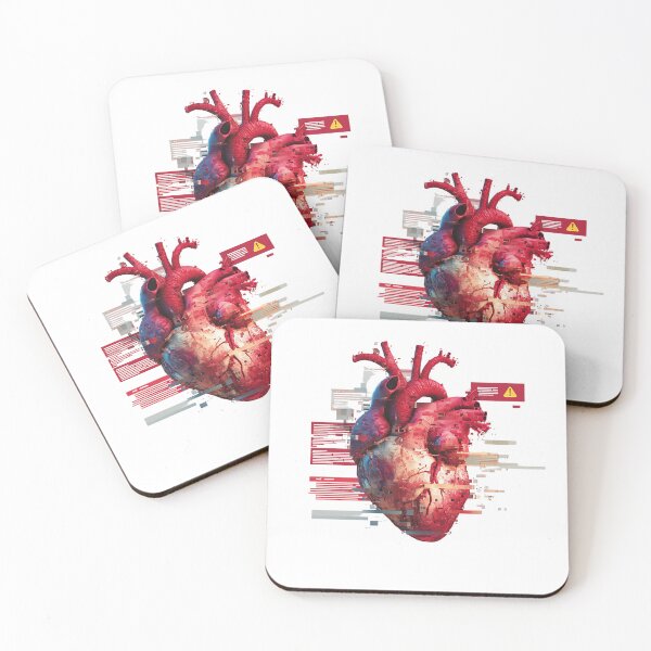 Item preview, System Error – Glitched Anatomical Heart designed and sold by Alphakenon.