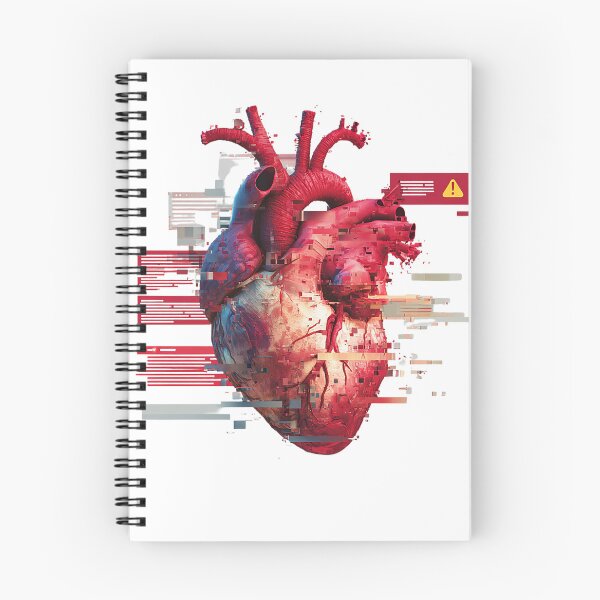 Item preview, System Error – Glitched Anatomical Heart designed and sold by Alphakenon.