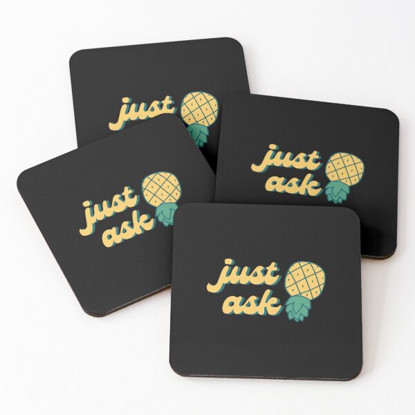 Item preview, Just Ask Pineapple Retro Phrase Apparel Item designed and sold by TYLERSHERRA.