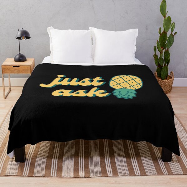 Item preview, Just Ask Pineapple Retro Phrase Apparel Item designed and sold by TYLERSHERRA.