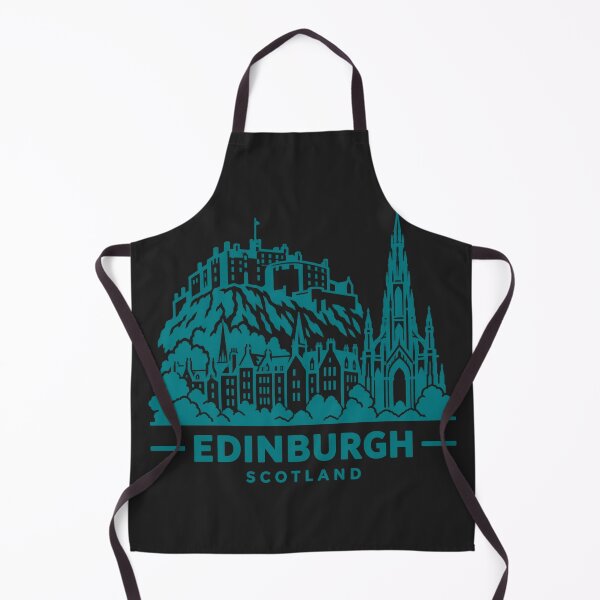 Item preview, Edinburgh Scotland Line Art Skyline Poster designed and sold by CMYKStudio.