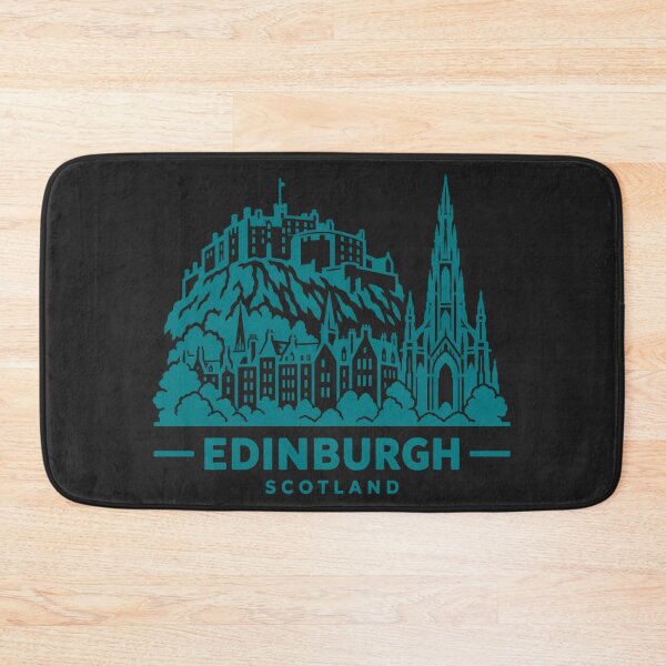 Item preview, Edinburgh Scotland Line Art Skyline Poster designed and sold by CMYKStudio.