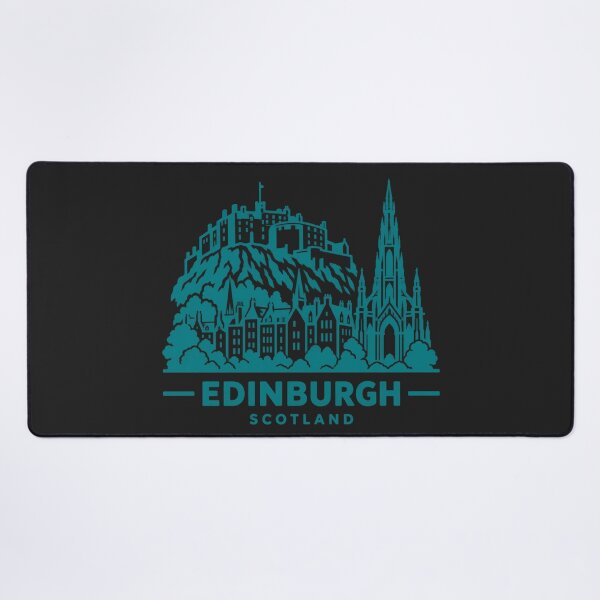Item preview, Edinburgh Scotland Line Art Skyline Poster designed and sold by CMYKStudio.