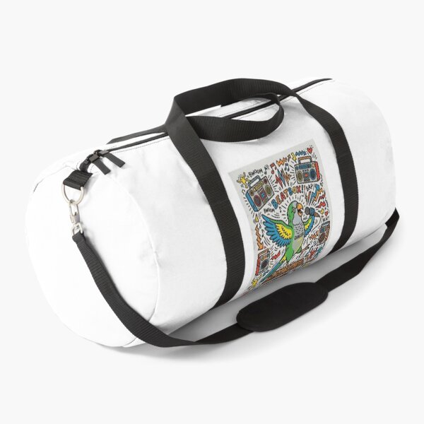 Item preview, Quaker Parrot Beatbox Artist designed and sold by PictoVibe.
