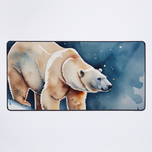 Item preview, Polar Bear in Snowy Wilderness designed and sold by Gustavo Navarro.