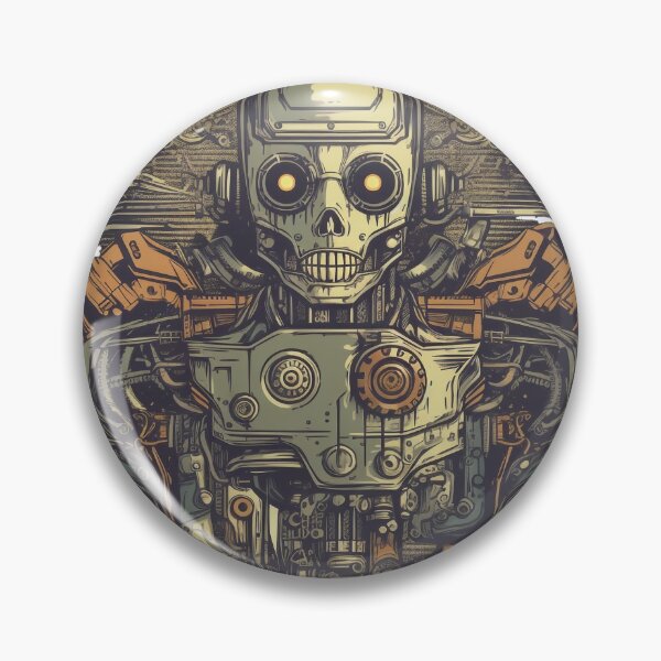 Item preview, obotic Revolution - Futuristic AI Machine Takeover Art designed and sold by Alphakenon.