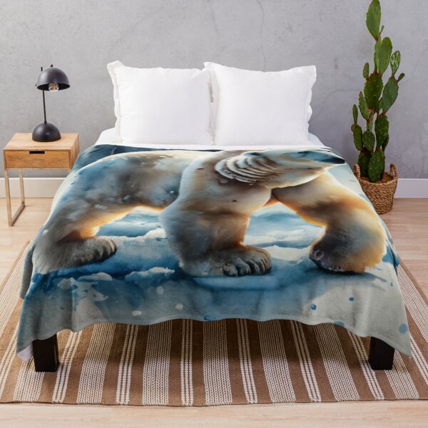 Item preview, White Bear Beneath Arctic Sky designed and sold by Gustavo Navarro.