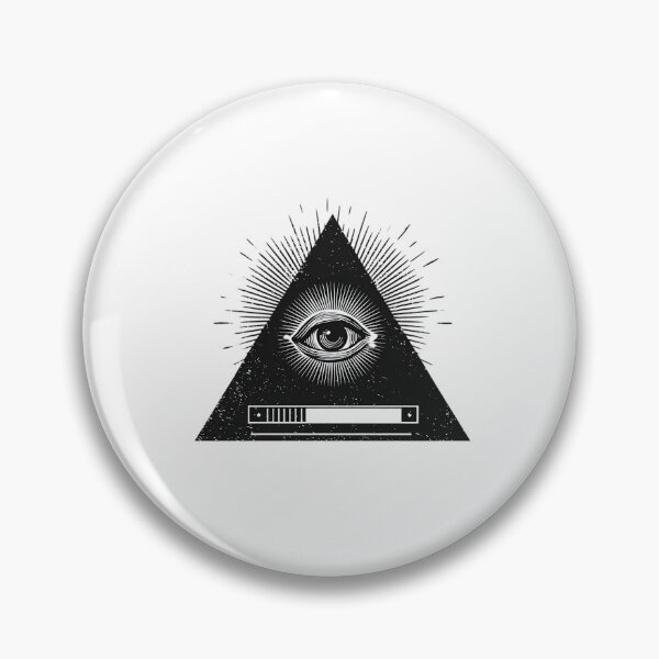 Item preview, All-Seeing Eye Loading – Digital Awakening Occult Pyramid Design designed and sold by Alphakenon.