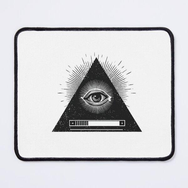 Item preview, All-Seeing Eye Loading – Digital Awakening Occult Pyramid Design designed and sold by Alphakenon.