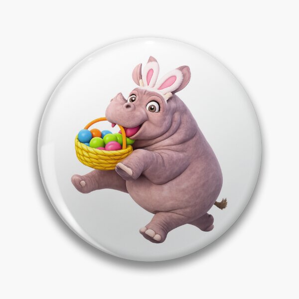 Item preview, Hippopotamus Easter Eggs designed and sold by Sillytoe.