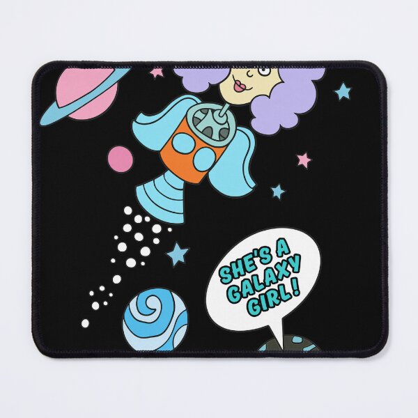 Item preview, Retro Galaxy Girl Cartoon Space Planet Art designed and sold by ANTHONJACKSOA.