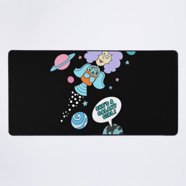 Item preview, Retro Galaxy Girl Cartoon Space Planet Art designed and sold by ANTHONJACKSOA.