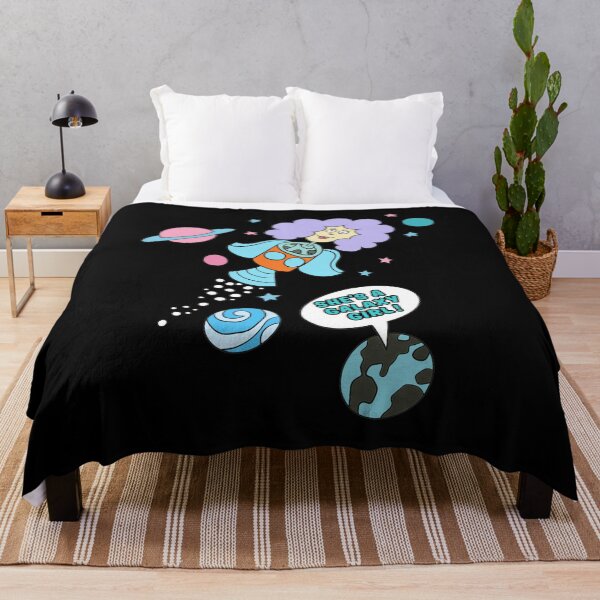 Item preview, Retro Galaxy Girl Cartoon Space Planet Art designed and sold by ANTHONJACKSOA.