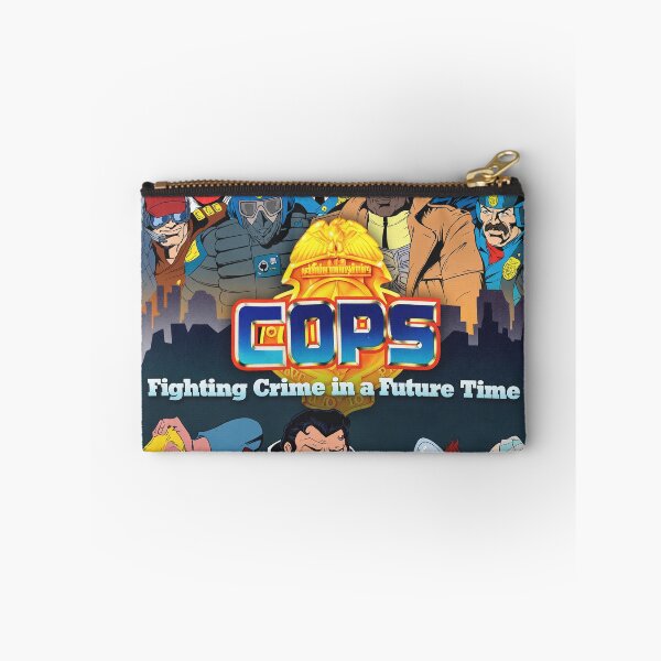 Item preview, COPS Fighting Crime Future Time Retro Cartoon Art designed and sold by ANTHONJACKSOA.