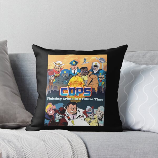 Item preview, COPS Fighting Crime Future Time Retro Cartoon Art designed and sold by ANTHONJACKSOA.