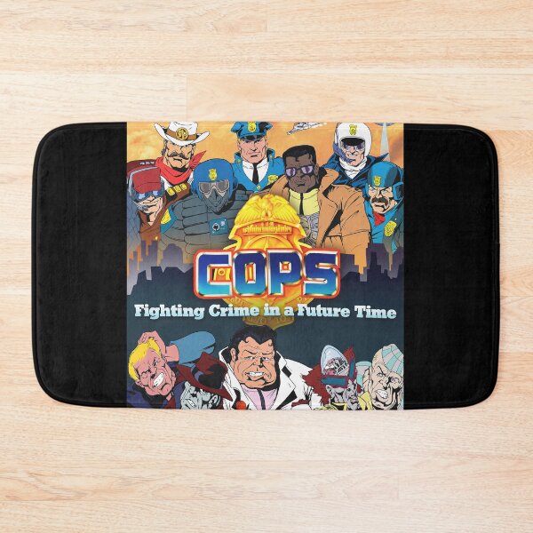 Item preview, COPS Fighting Crime Future Time Retro Cartoon Art designed and sold by ANTHONJACKSOA.
