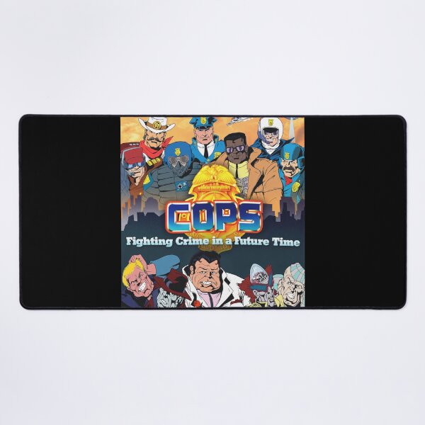 Item preview, COPS Fighting Crime Future Time Retro Cartoon Art designed and sold by ANTHONJACKSOA.