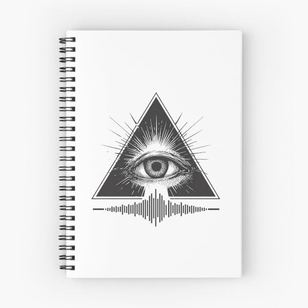 Item preview, All-Seeing Eye Soundwave – Vision Through Vibration Occult Design designed and sold by Alphakenon.
