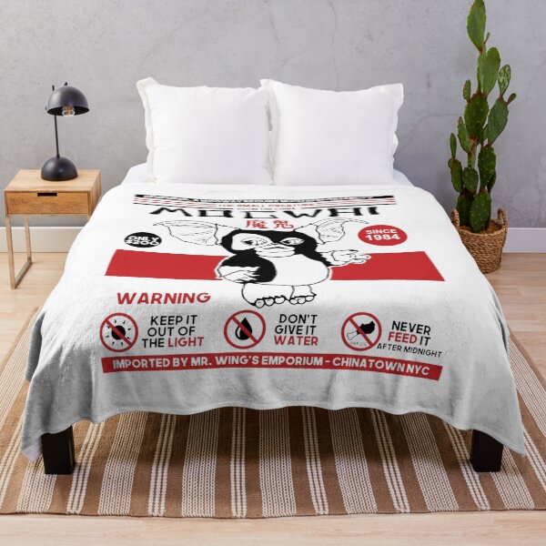 Item preview, Mogwai Creature Care Warning designed and sold by ANTHONJACKSOA.