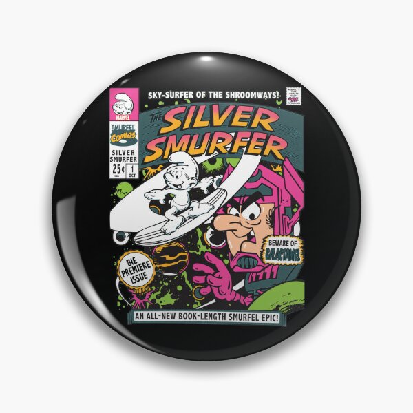 Item preview, The Silver Smurfer Comic Parody designed and sold by ANTHONJACKSOA.