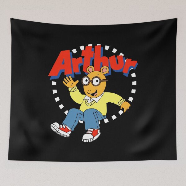 Item preview, Arthur Waving Character Graphic Circle designed and sold by TYLERSHERRA.