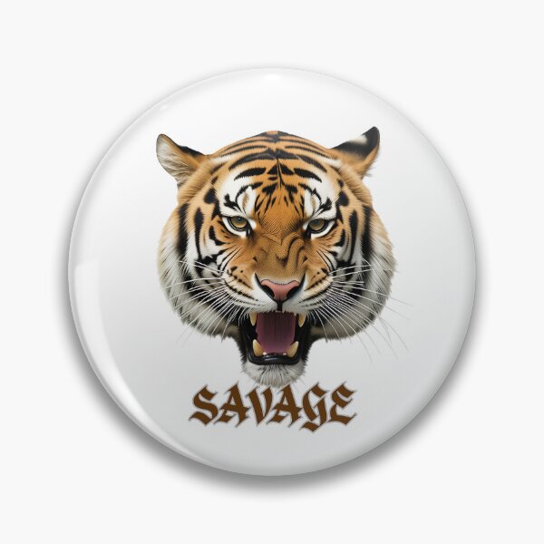 Item preview, Savage Majestic Tiger Face Photo Art  designed and sold by Debsgiftware .