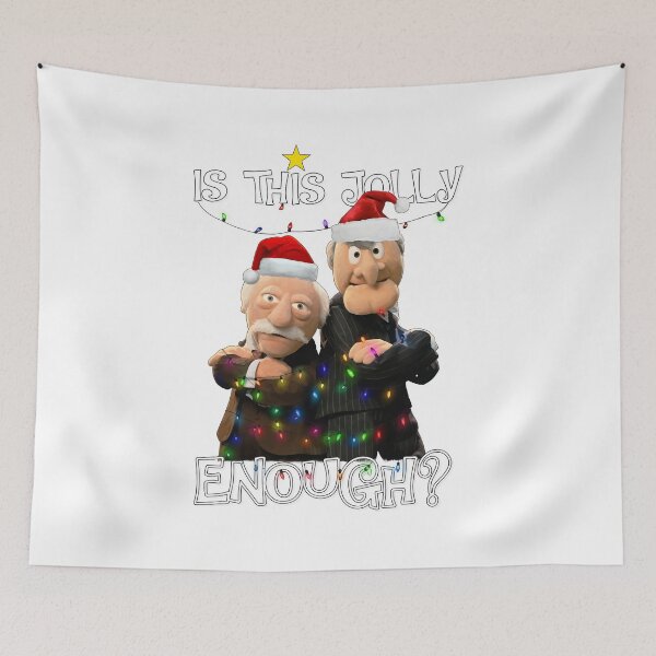 Item preview, Is This Jolly Enough Christmas Puppets Quote designed and sold by TYLERSHERRA.