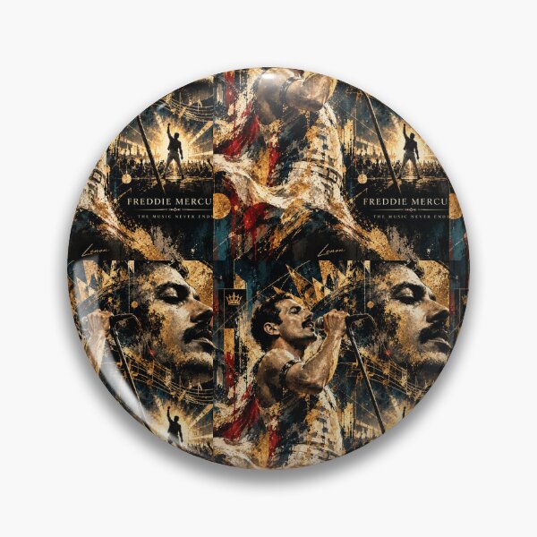 Item preview, Freddie Mercury | Crown of a Timeless Voice designed and sold by SHOCAMPOS DESIGNS .