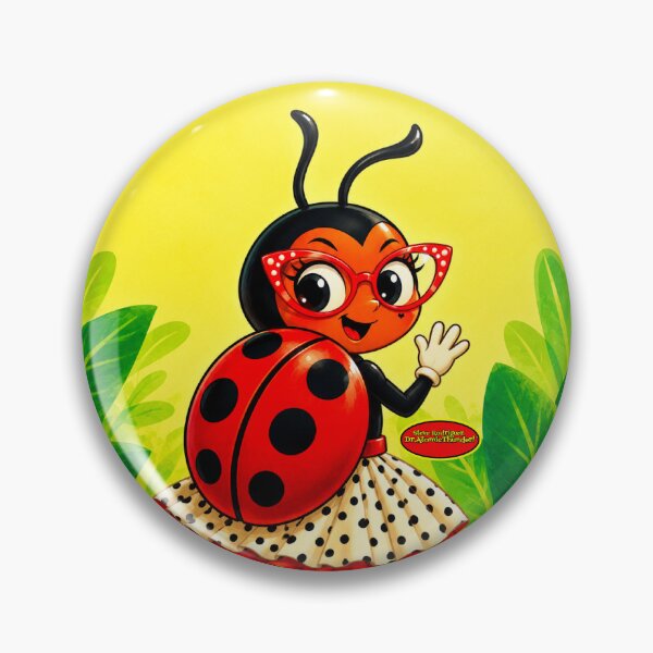 Item preview, Good Morning Ms. Koccinella the Ladybug™  designed and sold by DrAtomicThunder.
