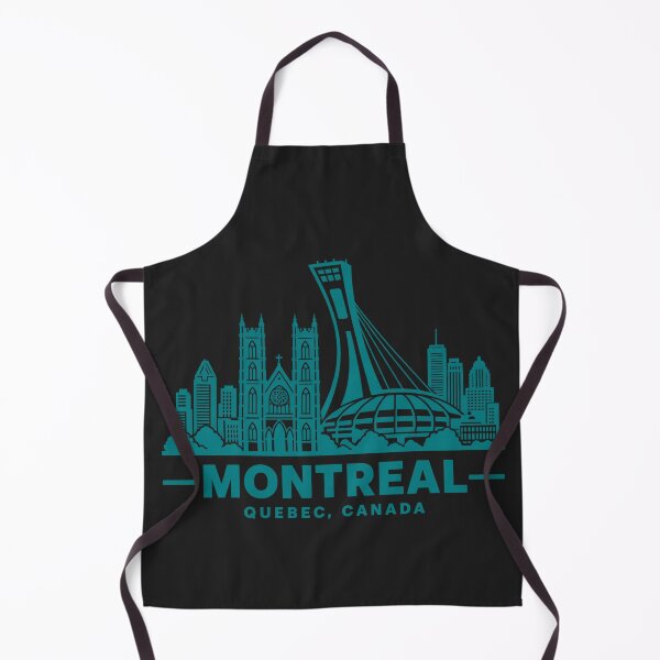 Item preview, Montreal Quebec Canada Line Art Skyline Poster designed and sold by CMYKStudio.