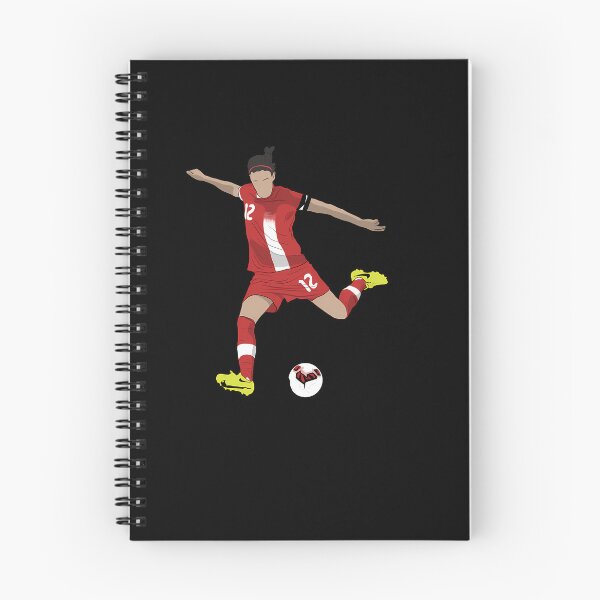 Item preview, Women Soccer Player Number 12 Athletic Football Art designed and sold by BrielleKreiger.