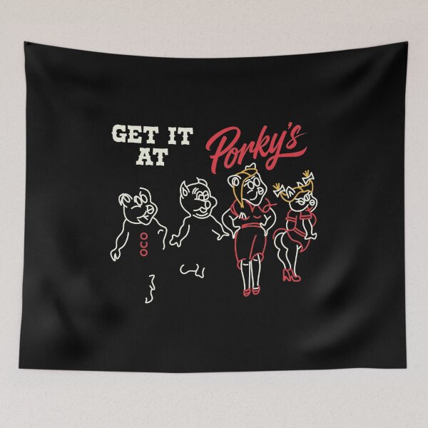 Item preview, Retro Neon Porky's Cartoon Pigs Group Fun designed and sold by ANTHONJACKSOA.