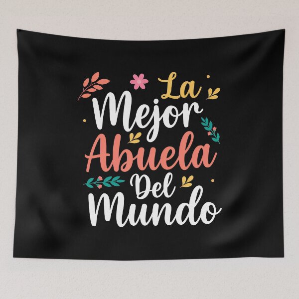 Item preview, La Mejor Abuela Del Mundo Floral  designed and sold by TYLERSHERRA.