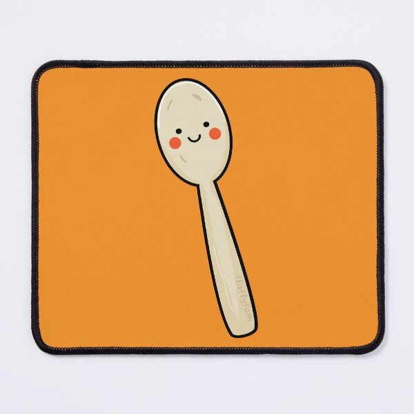 Item preview, Cute kawaii spoon designed and sold by fluffyfamcraft.