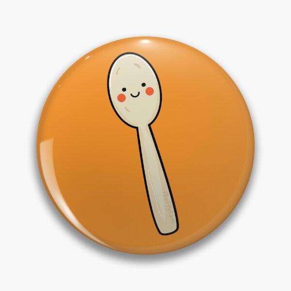 Item preview, Cute kawaii spoon designed and sold by fluffyfamcraft.