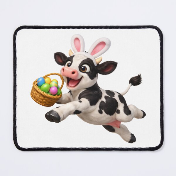 Item preview, Holstein Cow Easter Basket designed and sold by Sillytoe.