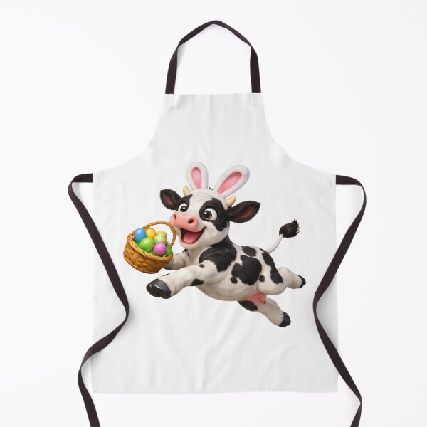 Item preview, Holstein Cow Easter Basket designed and sold by Sillytoe.