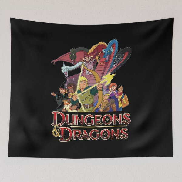 Item preview, Retro Fantasy Adventure Group With D&D Logo designed and sold by ANTHONJACKSOA.
