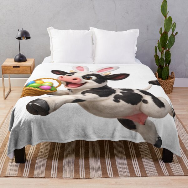 Item preview, Holstein Cow Easter Basket designed and sold by Sillytoe.