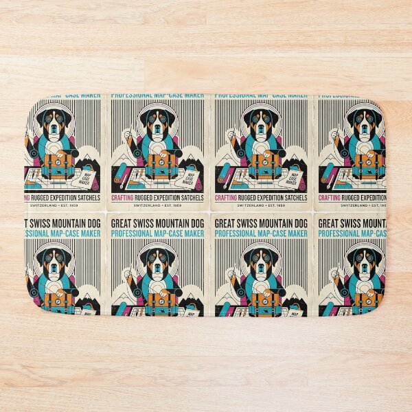 Item preview, Great Swiss Mountain Dog Satchel Maker designed and sold by PictoVibe.