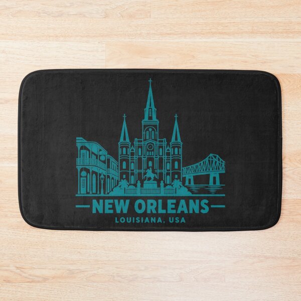 Item preview, New Orleans Louisiana USA Line Art Skyline Poster designed and sold by CMYKStudio.