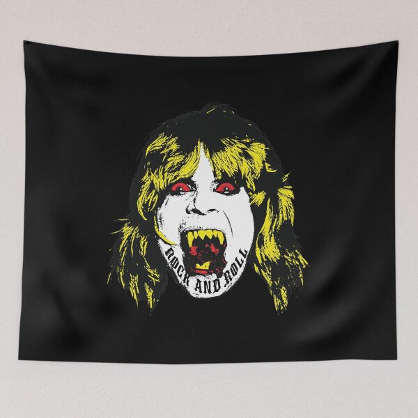 Item preview, Vampire Scream Fangs Red Eyes Retro Pop Art designed and sold by ANTHONJACKSOA.
