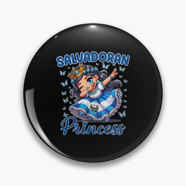 Item preview, Salvadoran Princess Dab Cute Chibi Butterfly designed and sold by TYLERSHERRA.