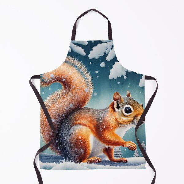 Item preview, Squirrel in Falling Snow designed and sold by Gustavo Navarro.
