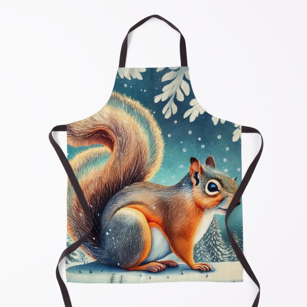 Item preview, Winter Squirrel in Pine Woods designed and sold by Gustavo Navarro.